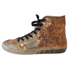 Used Golden Goose Sequins sneakers size 38