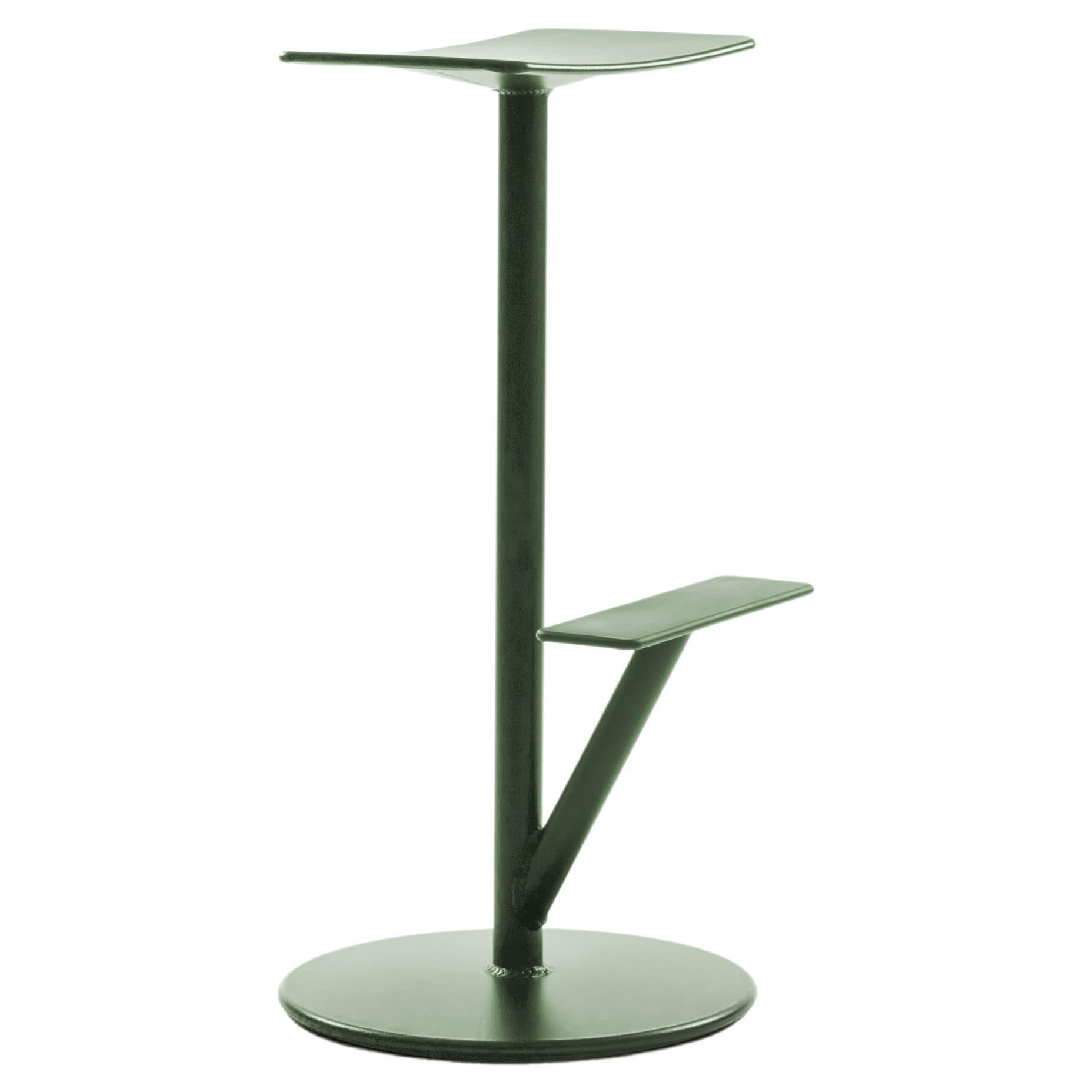 Sequoia High Stool in Dark Green by Anderssen & Voll for MAGIS For Sale