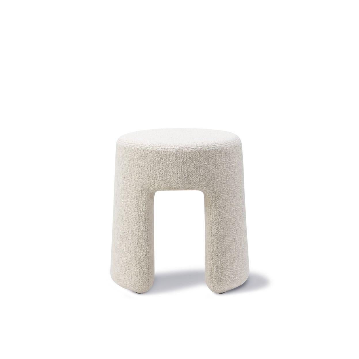 Scandinavo moderno Pouf Sequoia, Barnum 24-Lana, di Space Copenhagen per Fredericia in vendita