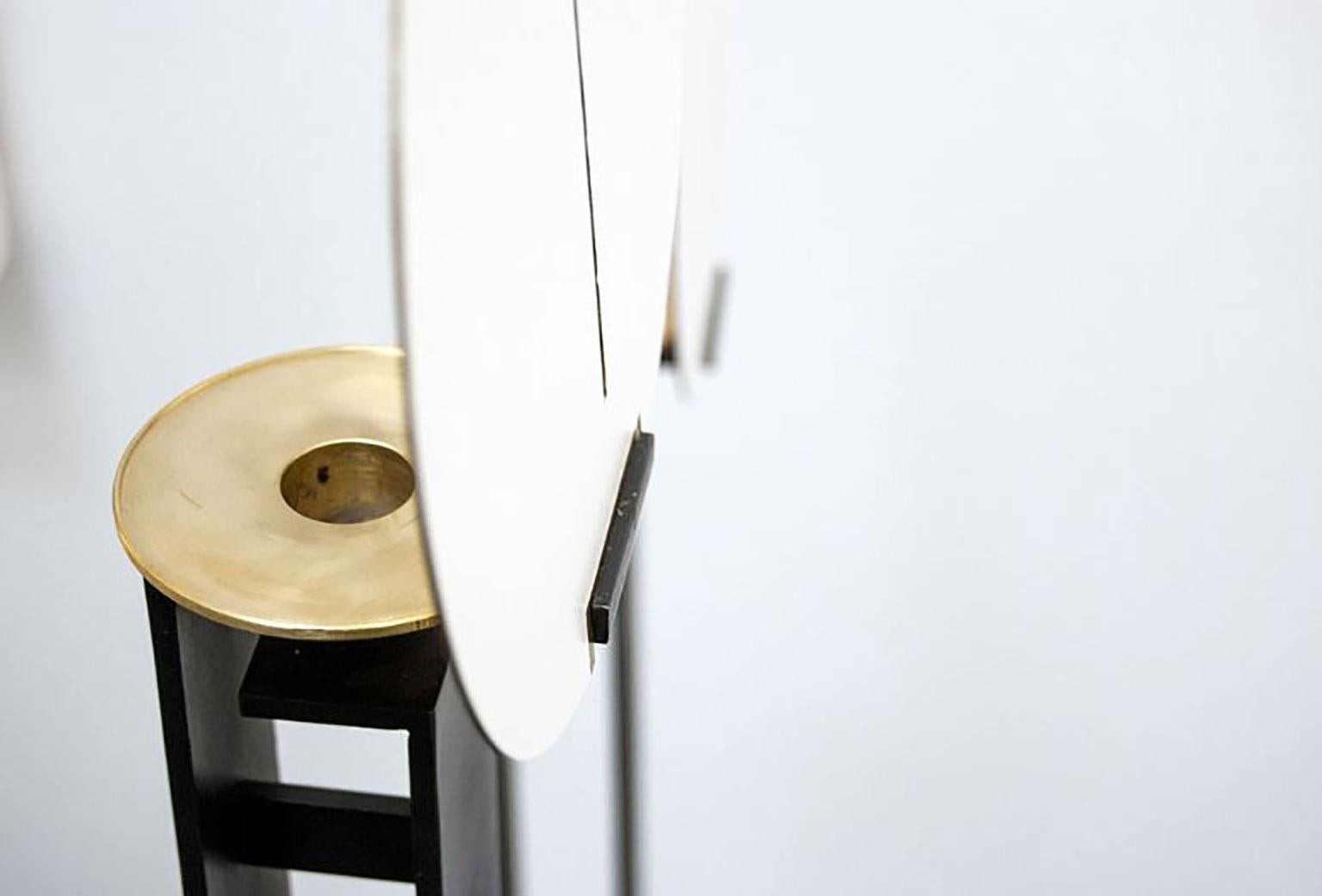Polished Sera Clamp by Aldo Parisotto & Massimo Formenton for Mingardo For Sale