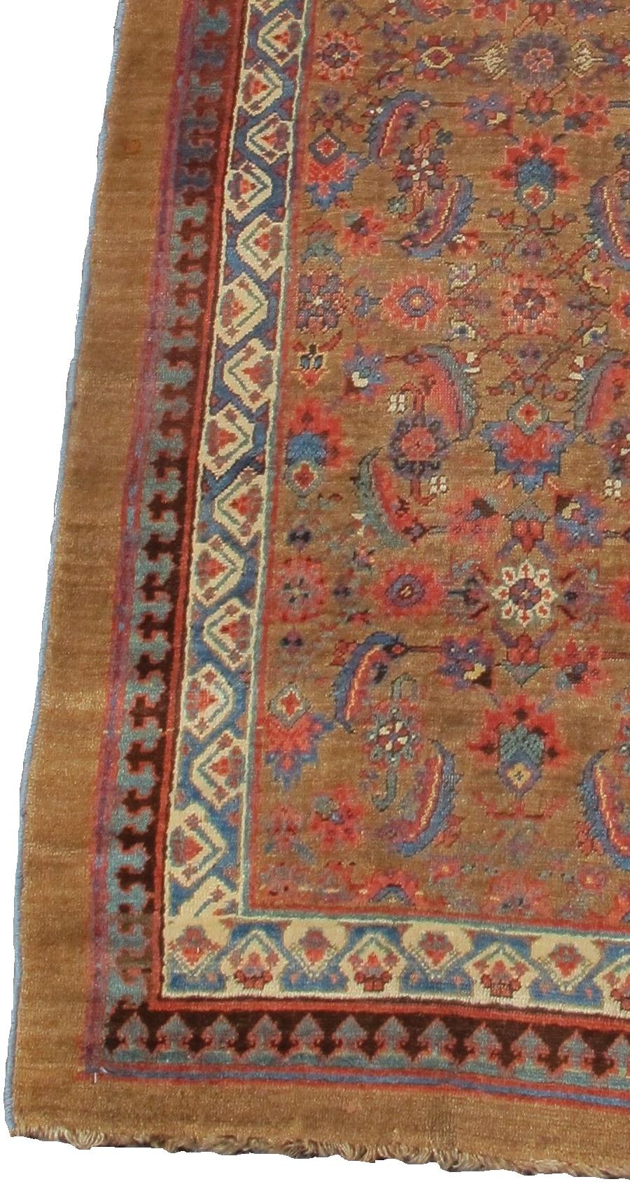 Hand-Knotted Serab Runner For Sale