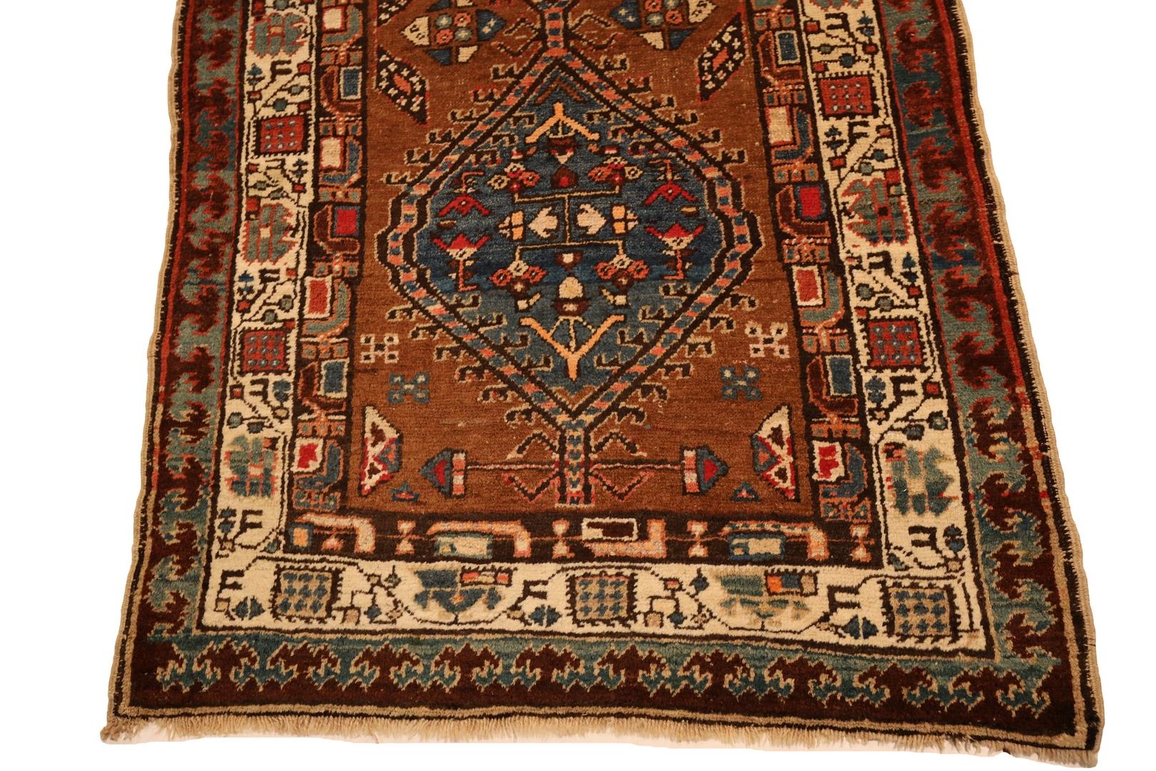 Persian Serab Semi-Antique Runner - 3'5