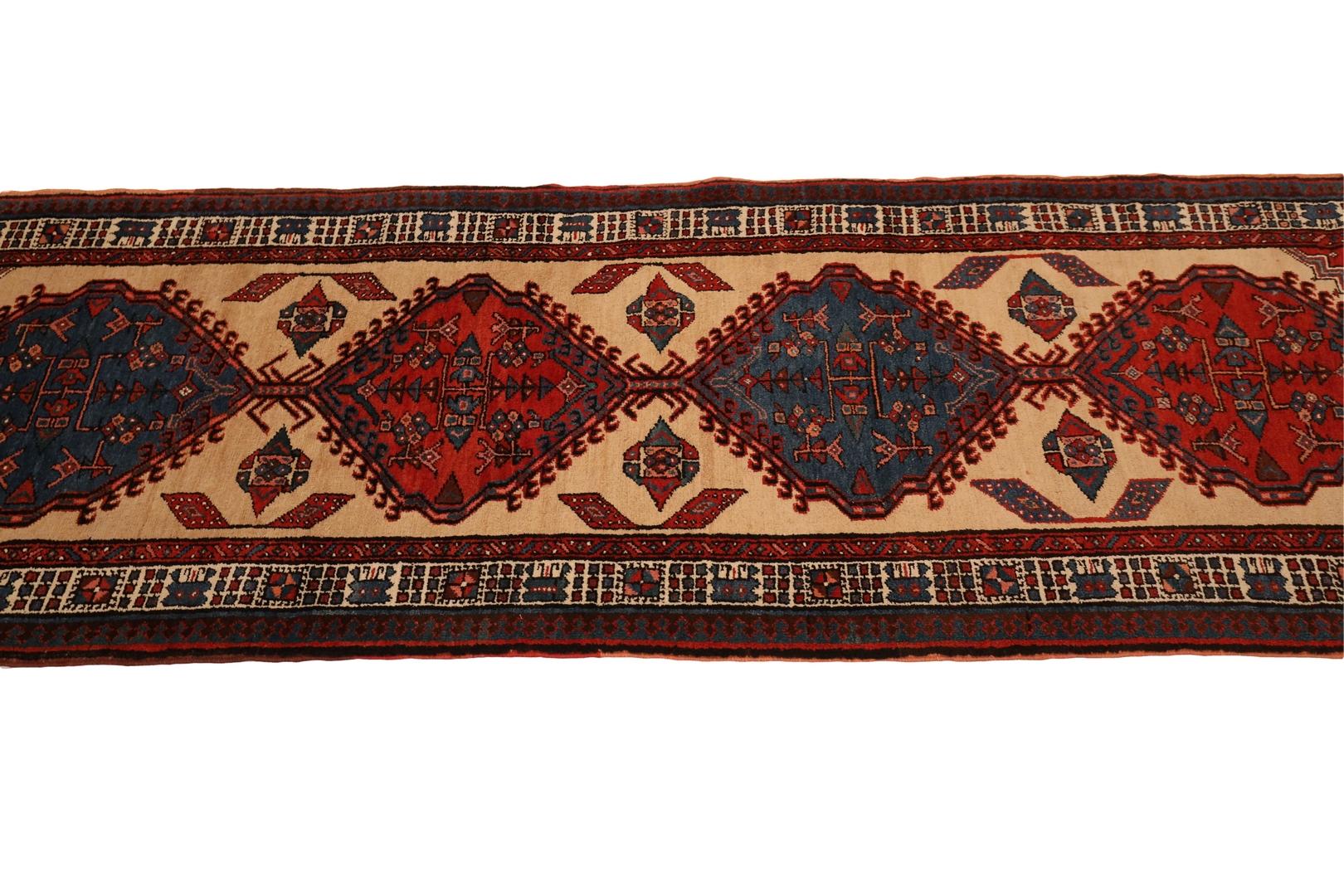Serab Semi-Antique Runner In Good Condition For Sale In New York, NY