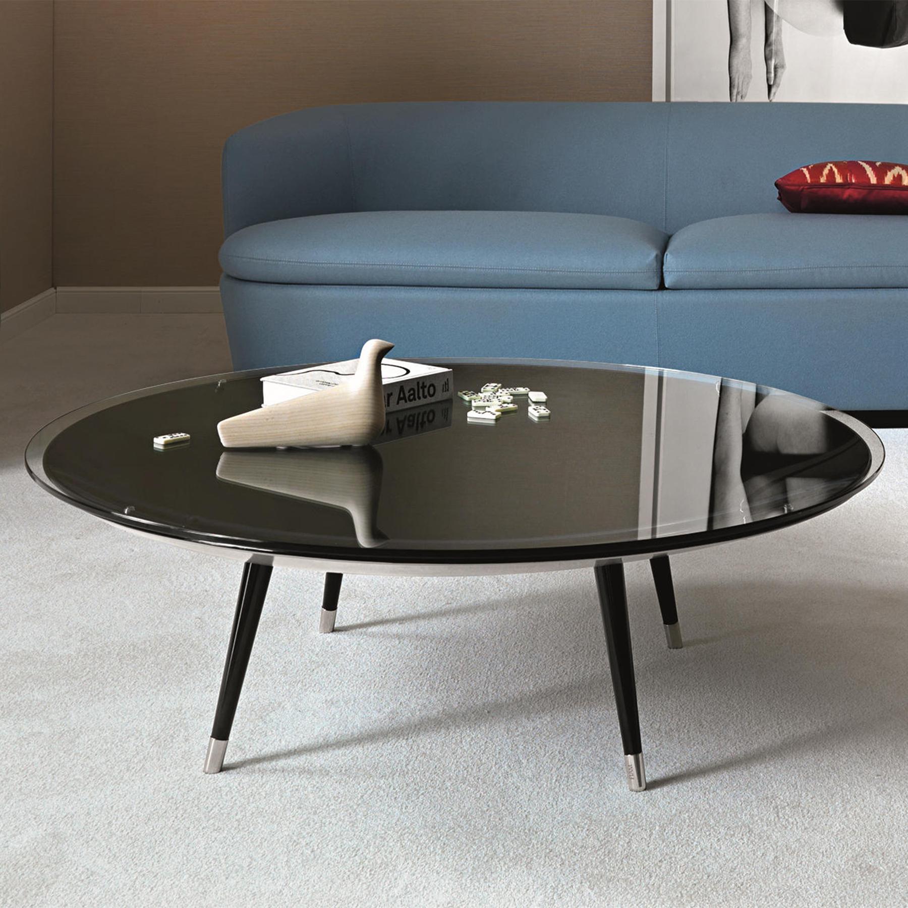 Contemporary Serail Smocked Coffee Table