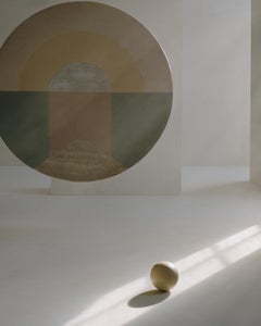 'Seraphic Sun' 250 Handmade Rug by LinieDesign, Wool and Silk