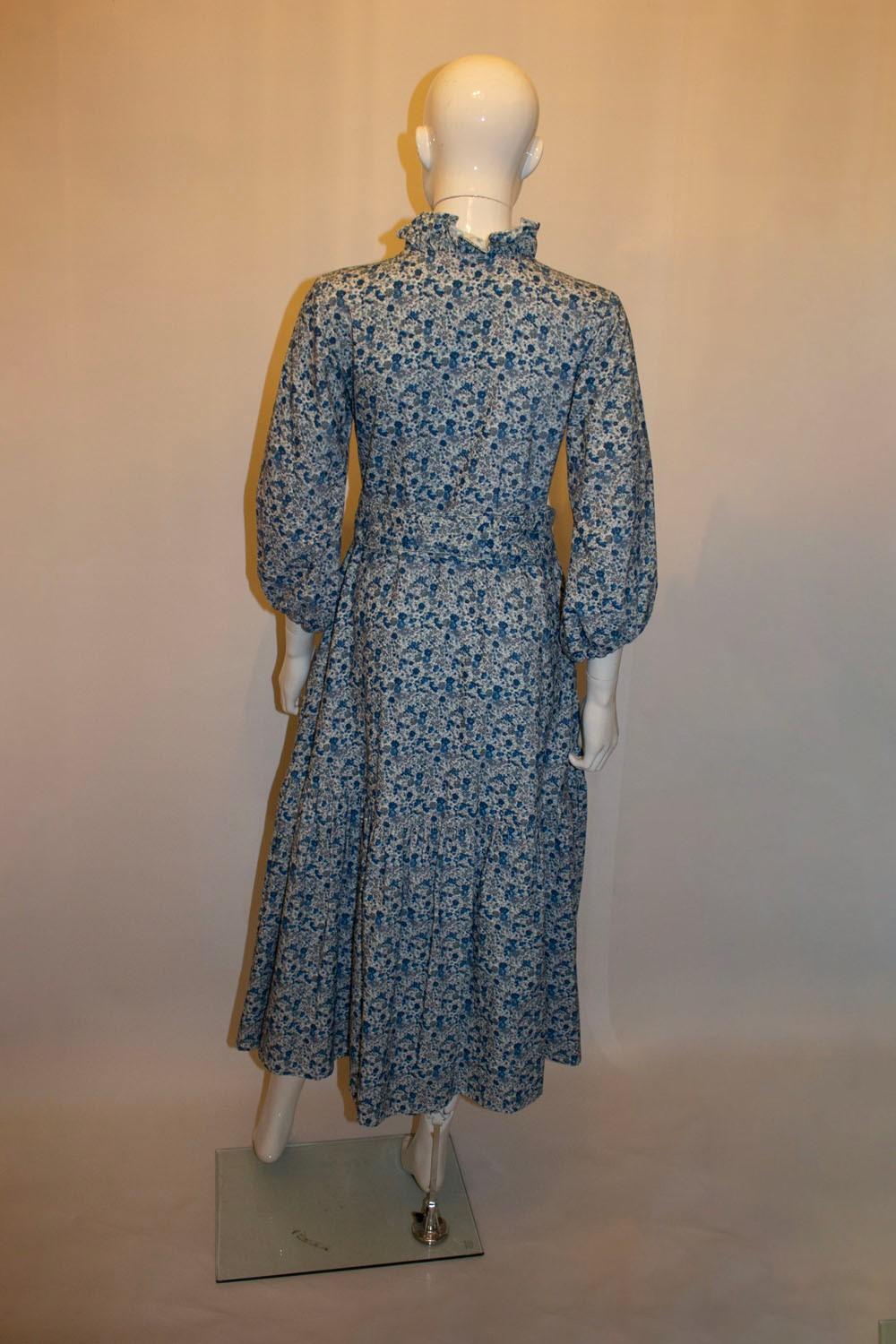 Seraphina London Bue Floral Dress For Sale 3
