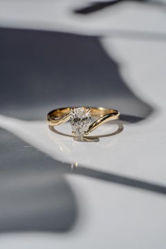 Seraphina Pear Diamond Engagement Ring