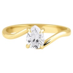 Seraphina Pear Diamond Engagement Ring