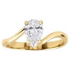 Anello di fidanzamento Seraphina Pear Diamond