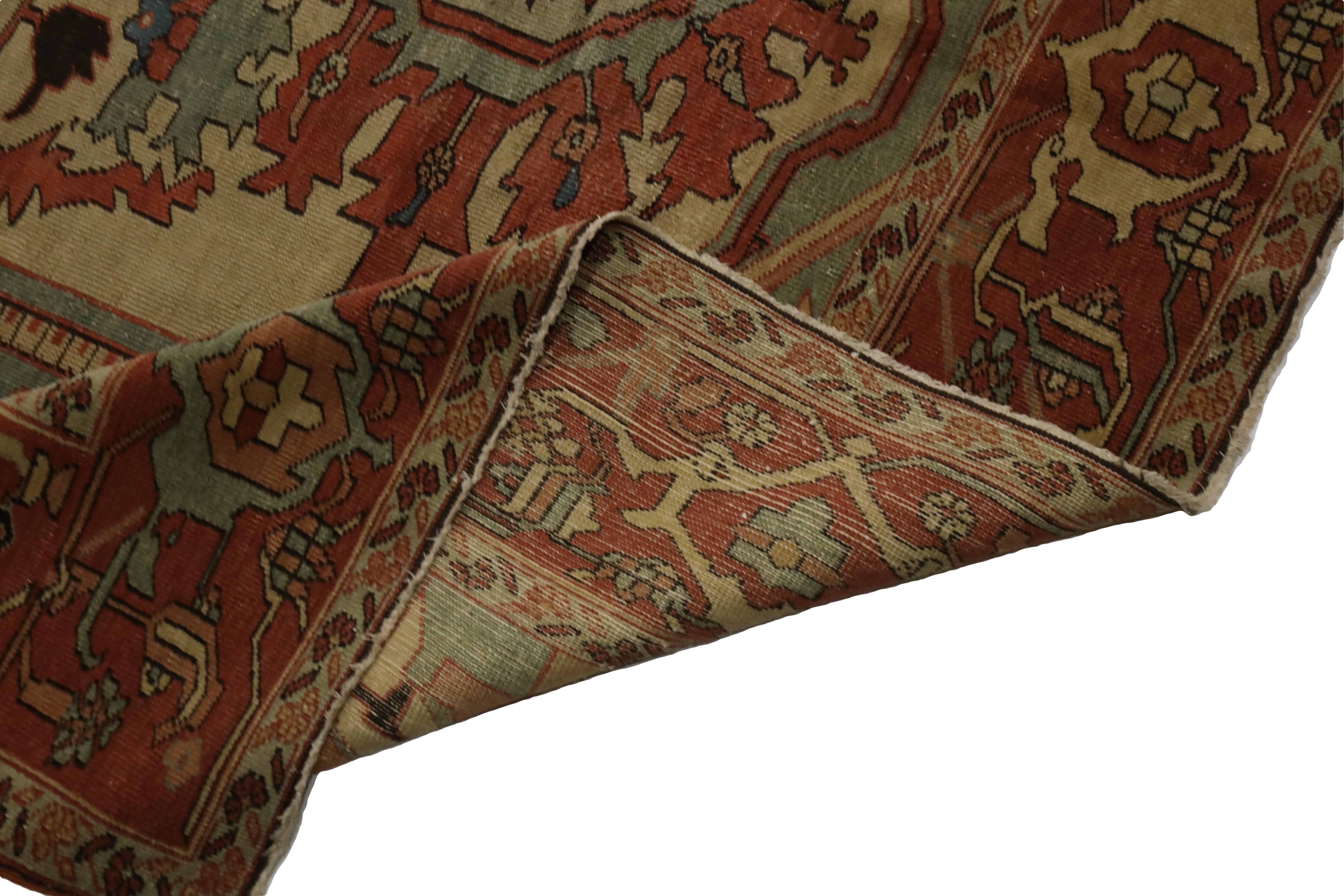 Tapis ancien Serapi - 9'2