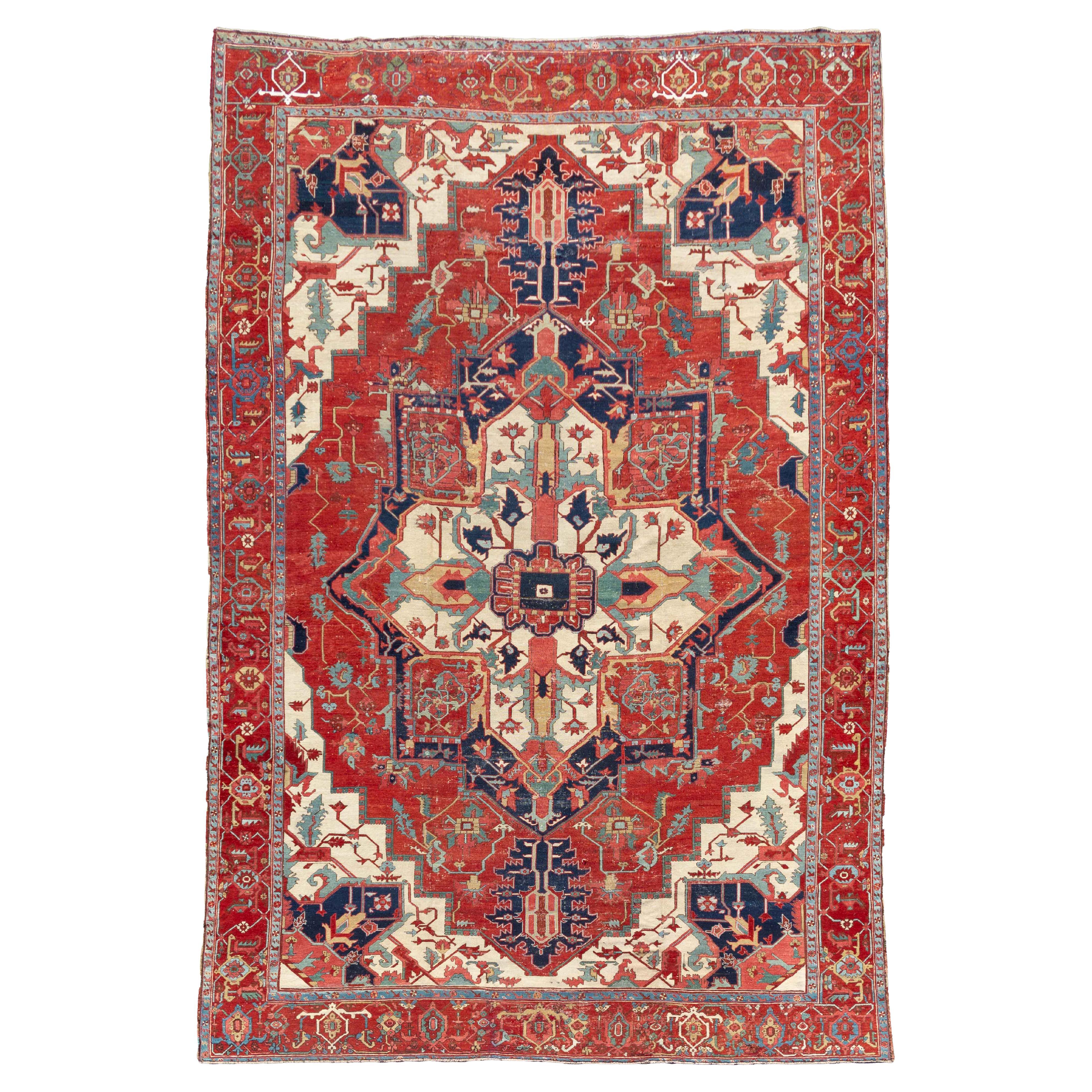 Alfombra Serapi, siglo XIX (4ª Q) en venta