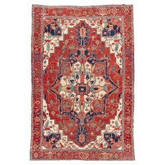 Tapis Serapi, 19e siècle (4e Q)