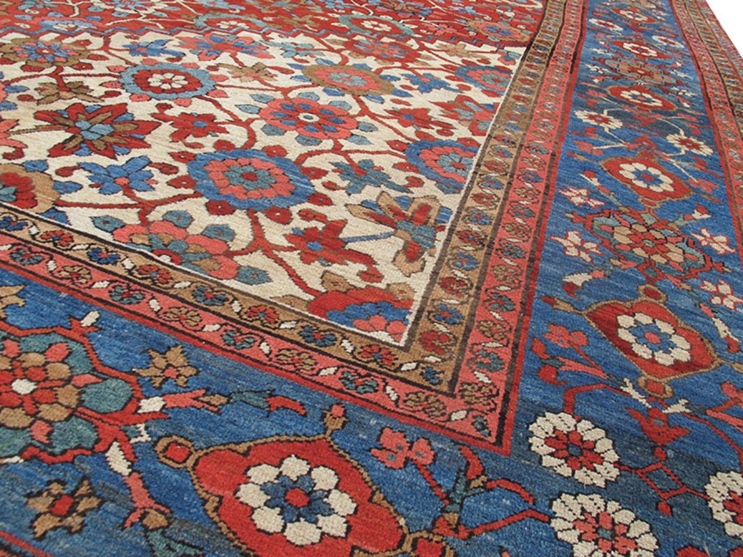 Hand-Woven Serapi Carpet For Sale