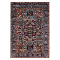 Serapi, One-of-a-kind Hand Knotted Runner Rug, Beige
