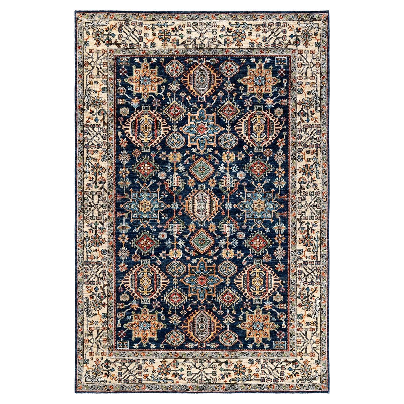 Serapi, One-of-a-kind Hand Knotted Runner Rug For Sale