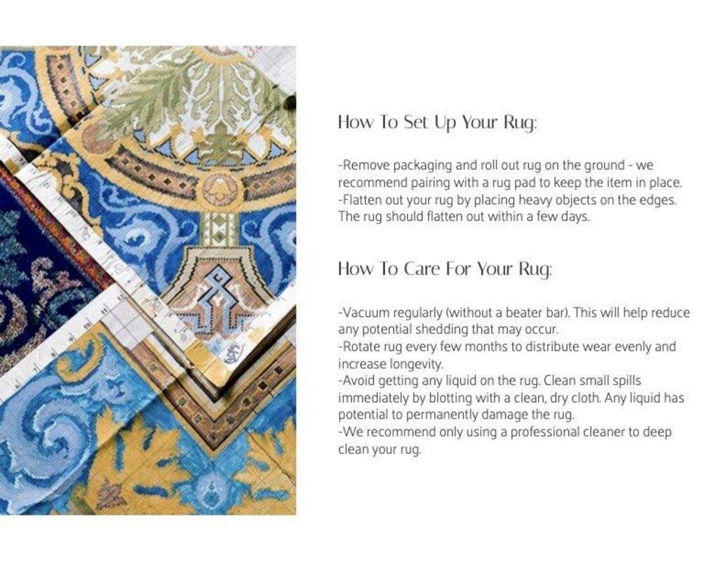 Serapi, tapis de course unique noué à la main, bleu en vente 2