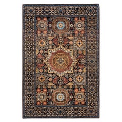 Serapi, One-of-a-kind Hand Knotted Runner Rug, Brown