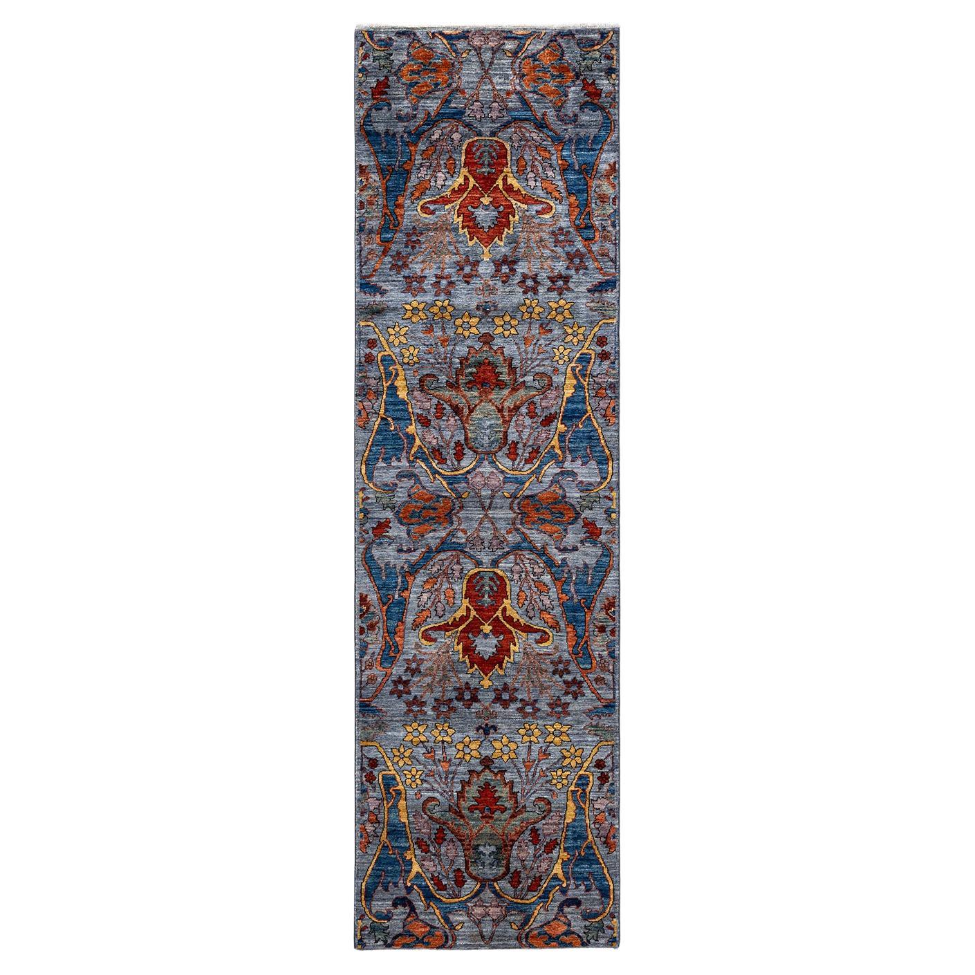 Serapi, One-of-a-kind Hand-Knotted Runner Rug