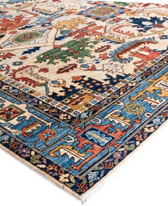 Serapi One-of-a-Kind Wolle Beige Bereich Teppich 8' 3" x 10' 0"