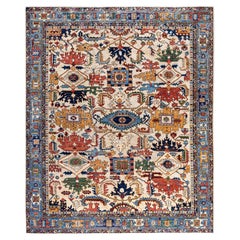 Serapi One-of-a-Kind Wool Beige Area Rug 8' 3" x 10' 0"