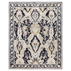 Serapi One-of-a-Kind Wool Black Area Rug 7' 11" x 9' 10"