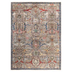 Serapi One-of-a-Kind Wool Brown Area Rug 10' 2" x 13' 8"