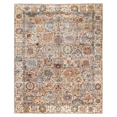 Serapi One-of-a-Kind Wool Brown Area Rug 8' 0" x 9' 10"