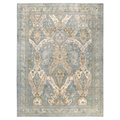 Serapi One-of-a-Kind Wool Gray Area Rug 9' 2" x 12' 0"