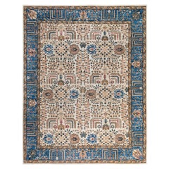 Serapi One-of-a-Kind Wool Ivory Area Rug 7' 11" x 10' 0"