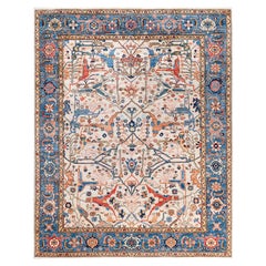 Serapi One-of-a-Kind Wool Ivory Area Rug 7' 11" x 9' 10"