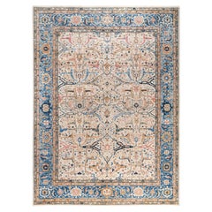 Serapi One-of-a-Kind Wool Ivory Area Rug 8' 9" x 11' 10"