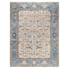 Serapi One-of-a-Kind Wool Ivory Area Rug 9' 0" x 11' 10"
