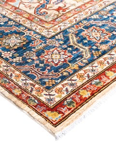 Serapi One-of-a-Kind Wolle Elfenbein Bereich Teppich 9' 0" x 12' 3"