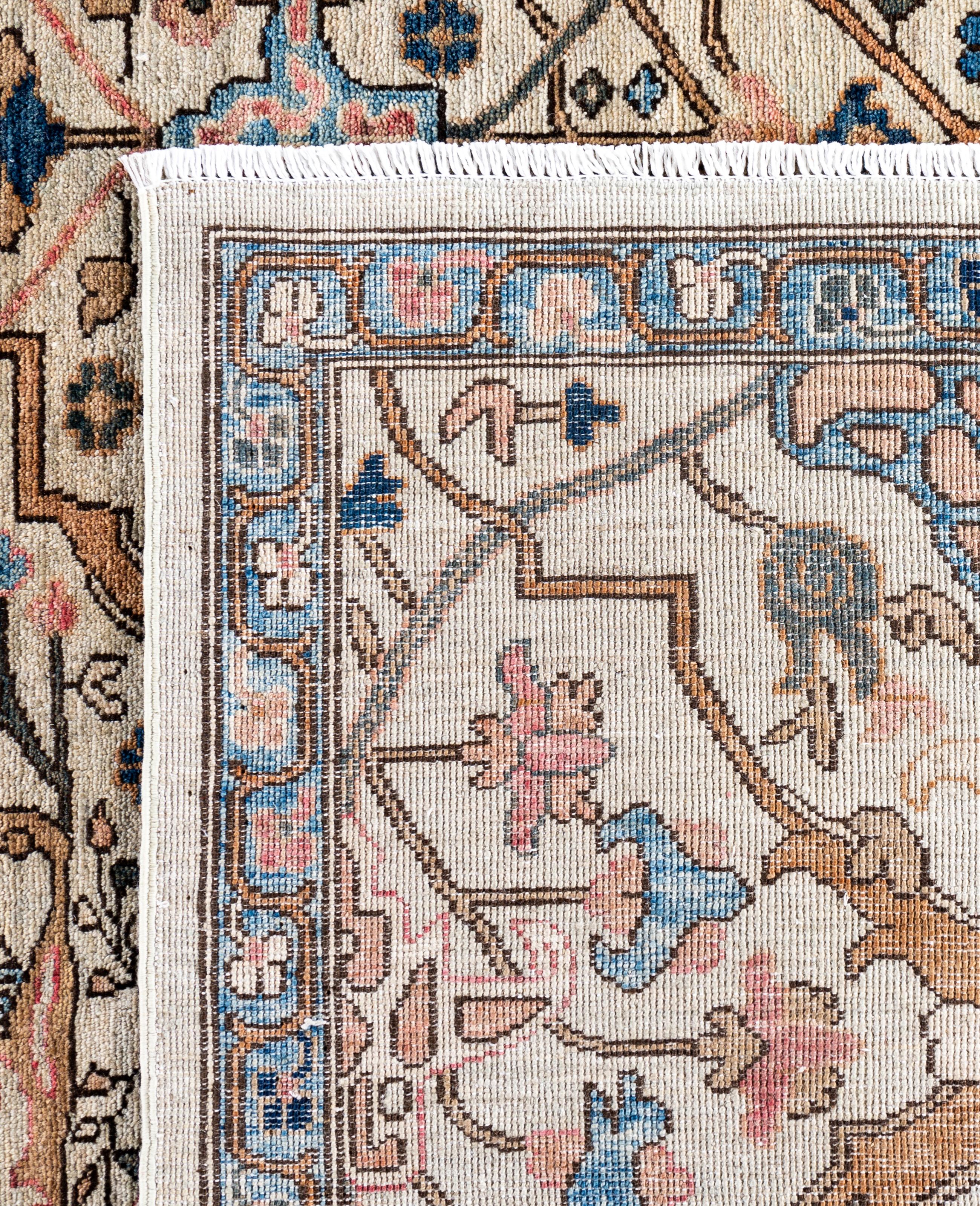 Serapi One-of-a-Kind Wool Ivory Area Rug 9' 2
