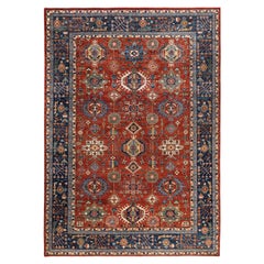 Serapi One-of-a-Kind Wool Red Area Rug 10' 1" x 14' 2"