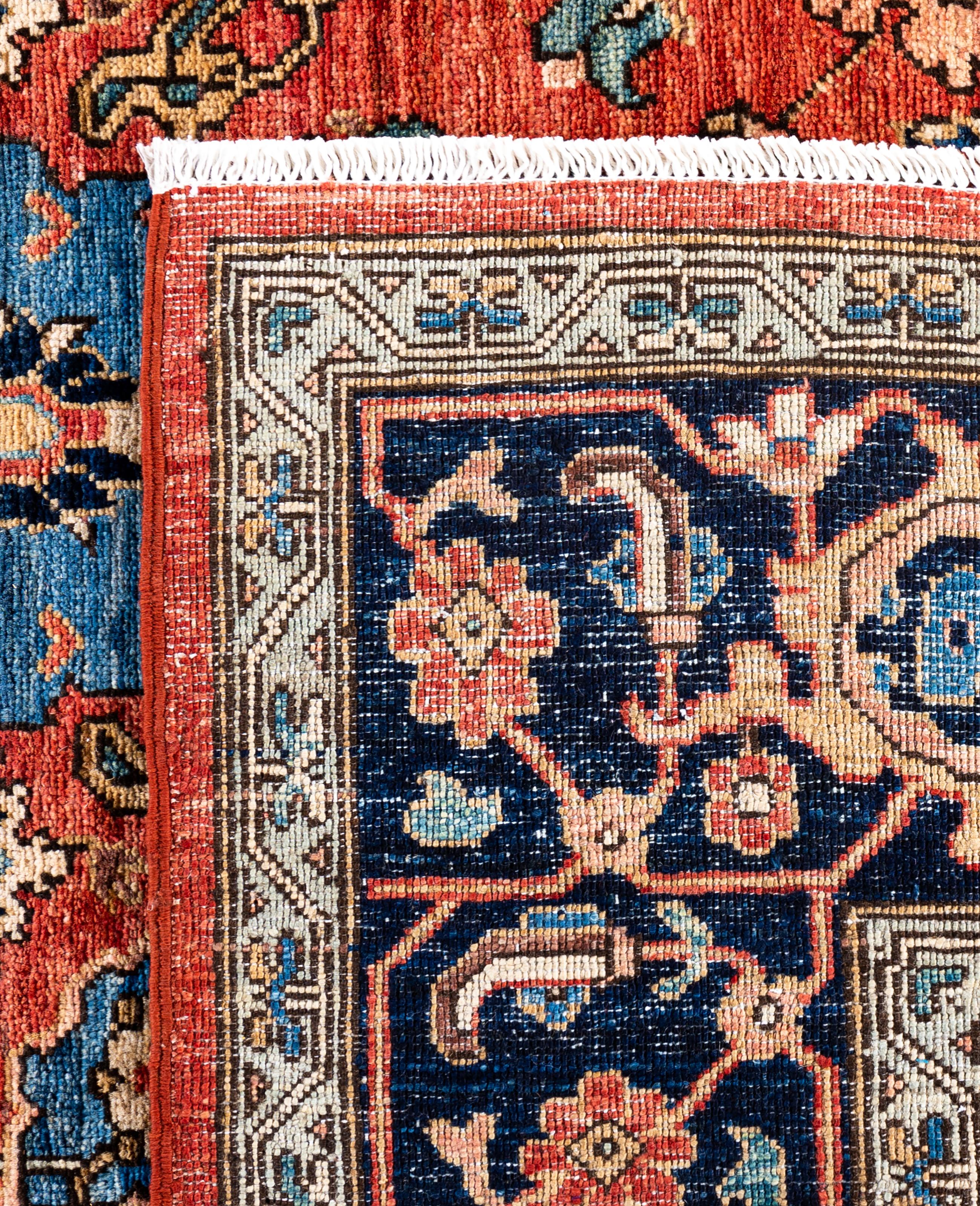 Alfombra de lana roja única Serapi 2 x 3 cm en Nuevo estado para la venta en Norwalk, CT