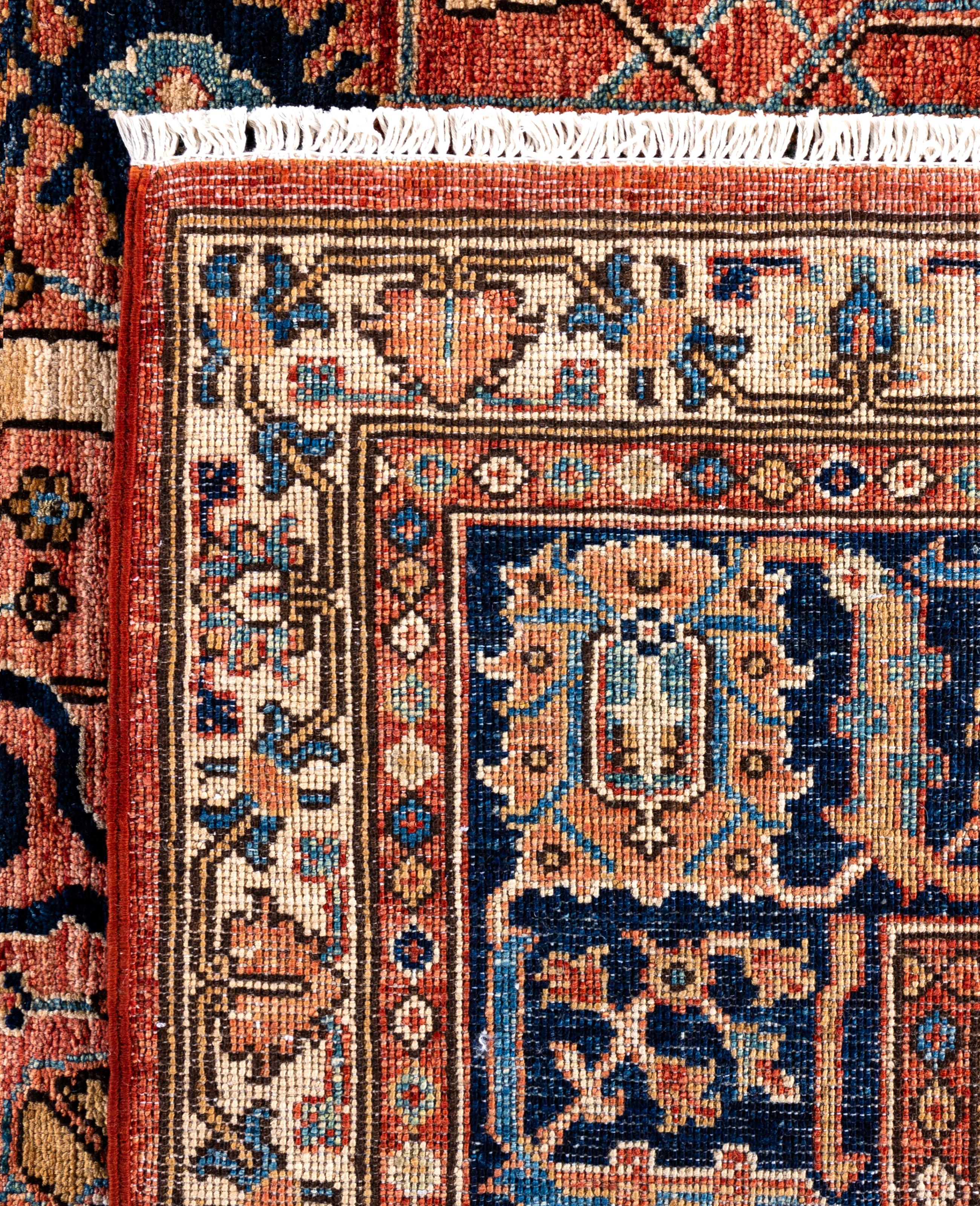 Serapi One-of-a-Kind Wool Red Area Rug 8' 3