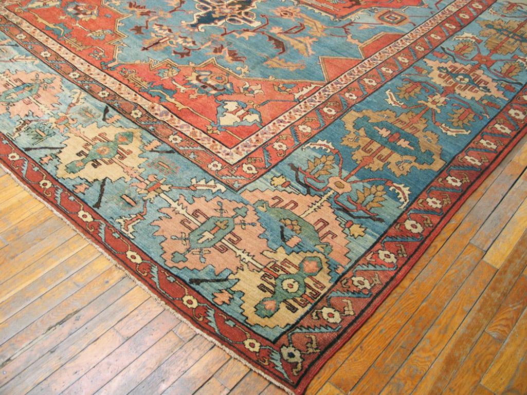 19th Century N.W. Persian Serapi Carpet ( 10'2