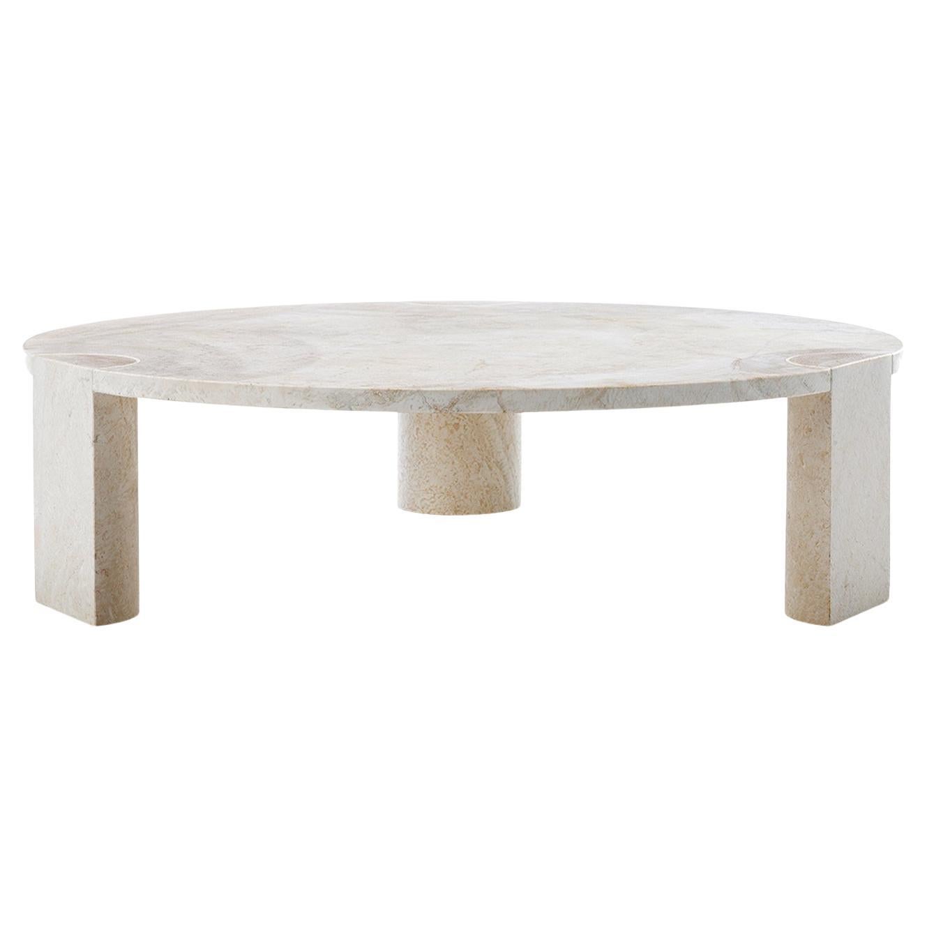 Mesa baja grande de exterior Serele Ostuni by Studiopepe