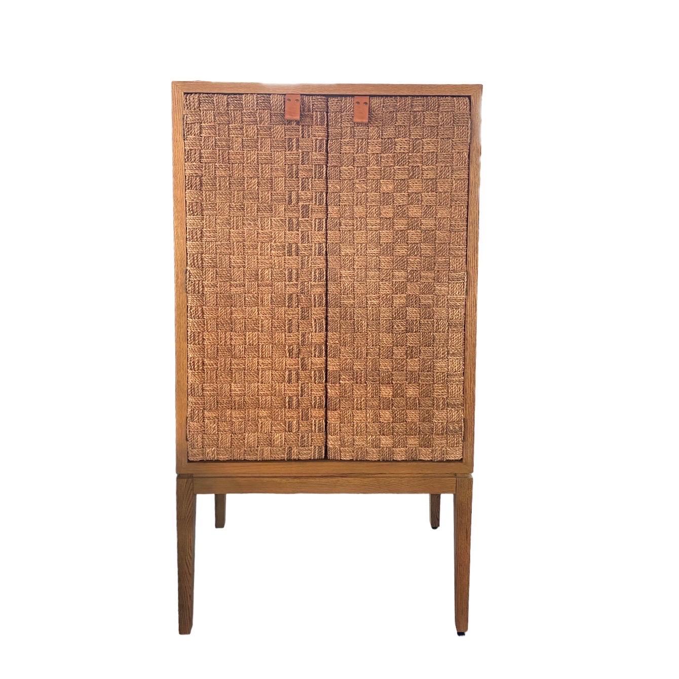 Rope Serena & Lily Caledonia Woven Bar Cabinet