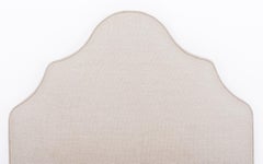 Serena & Lily Gray Upholstered Headboard and Frame