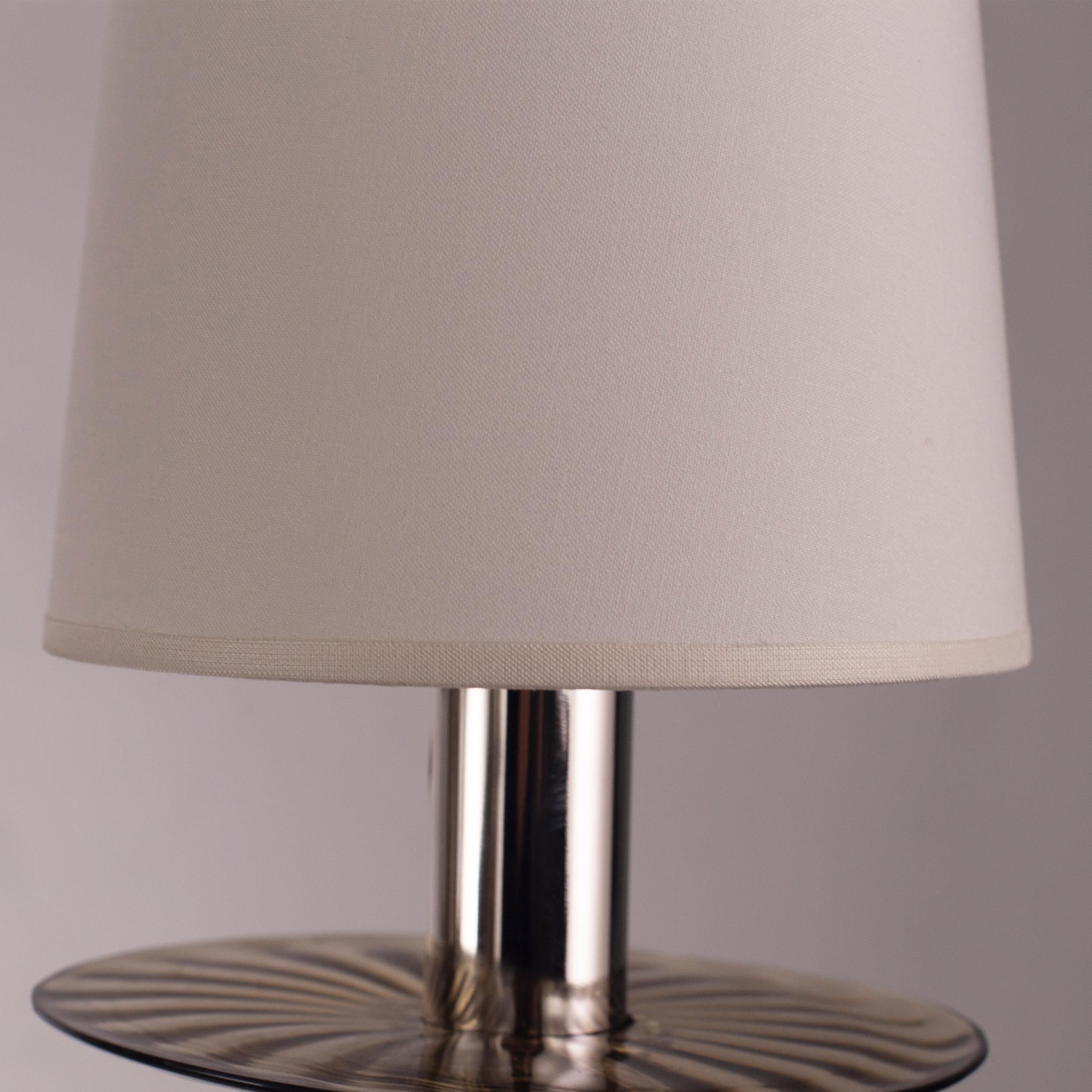 Lampadario Serenade a 5 luci in vetro di Murano Moka di Multiforme in vendita 1