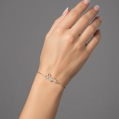 Bracciale Serenade Diamond in oro giallo 14k (o 18k su richiesta)