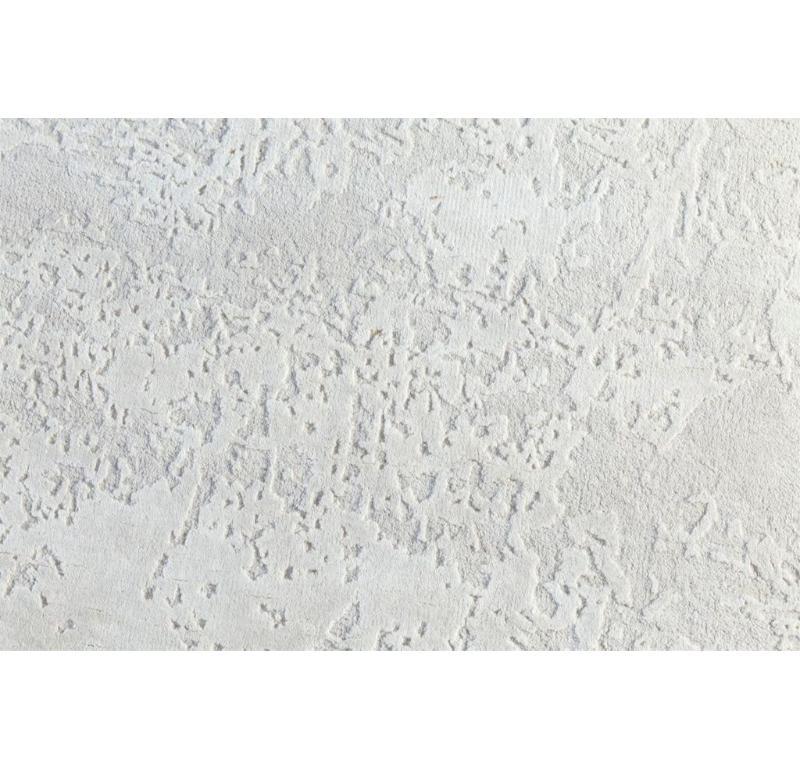 Alfombra anudada a mano Serendipitous Symphony Blanco y Blanco 360X450 cm Indio en venta