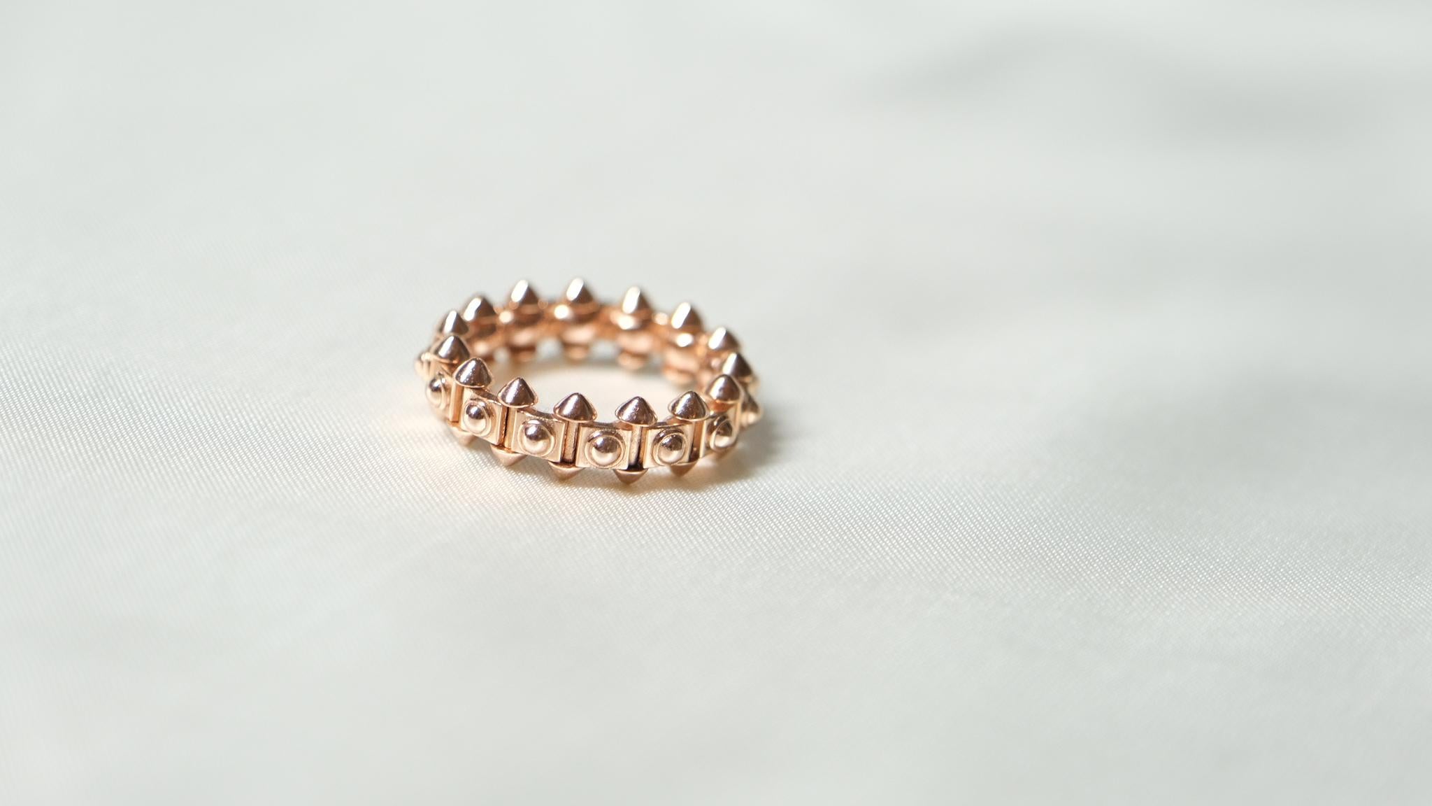 Serendipity Ring, 18k Rose Gold In New Condition For Sale In Leigh-On-Sea, GB