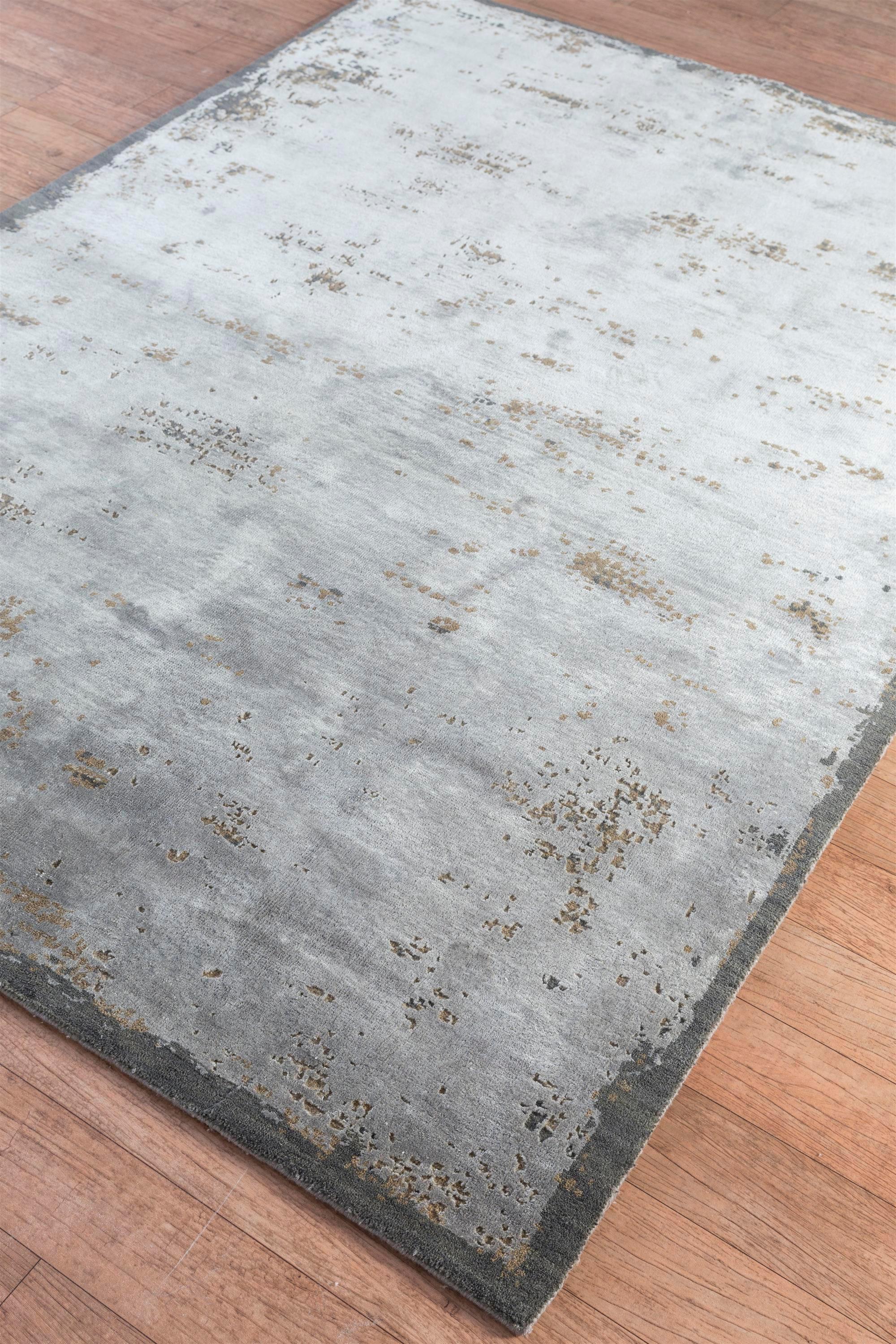 Serene Fusion Teppich aus Nickel und Ton 180X270 cm, handgeknüpft (Moderne) im Angebot