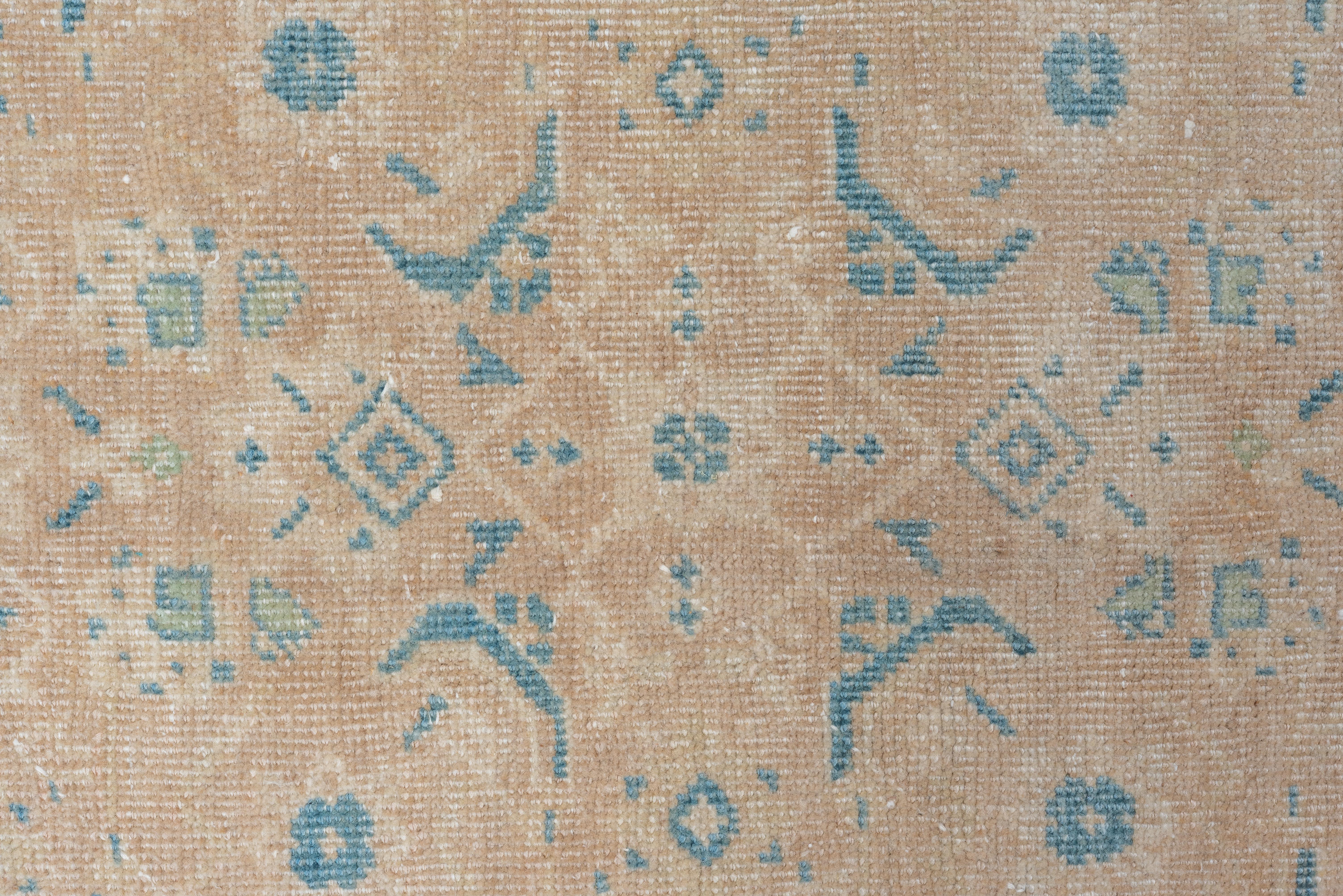 Serene Medley of Sky Blue and Cream in Persian Elegance For Sale 1