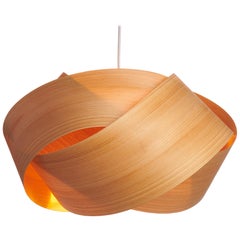 SERENE Mid-Century Modern Limited Edition Cypress 24" Chandelier Pendant