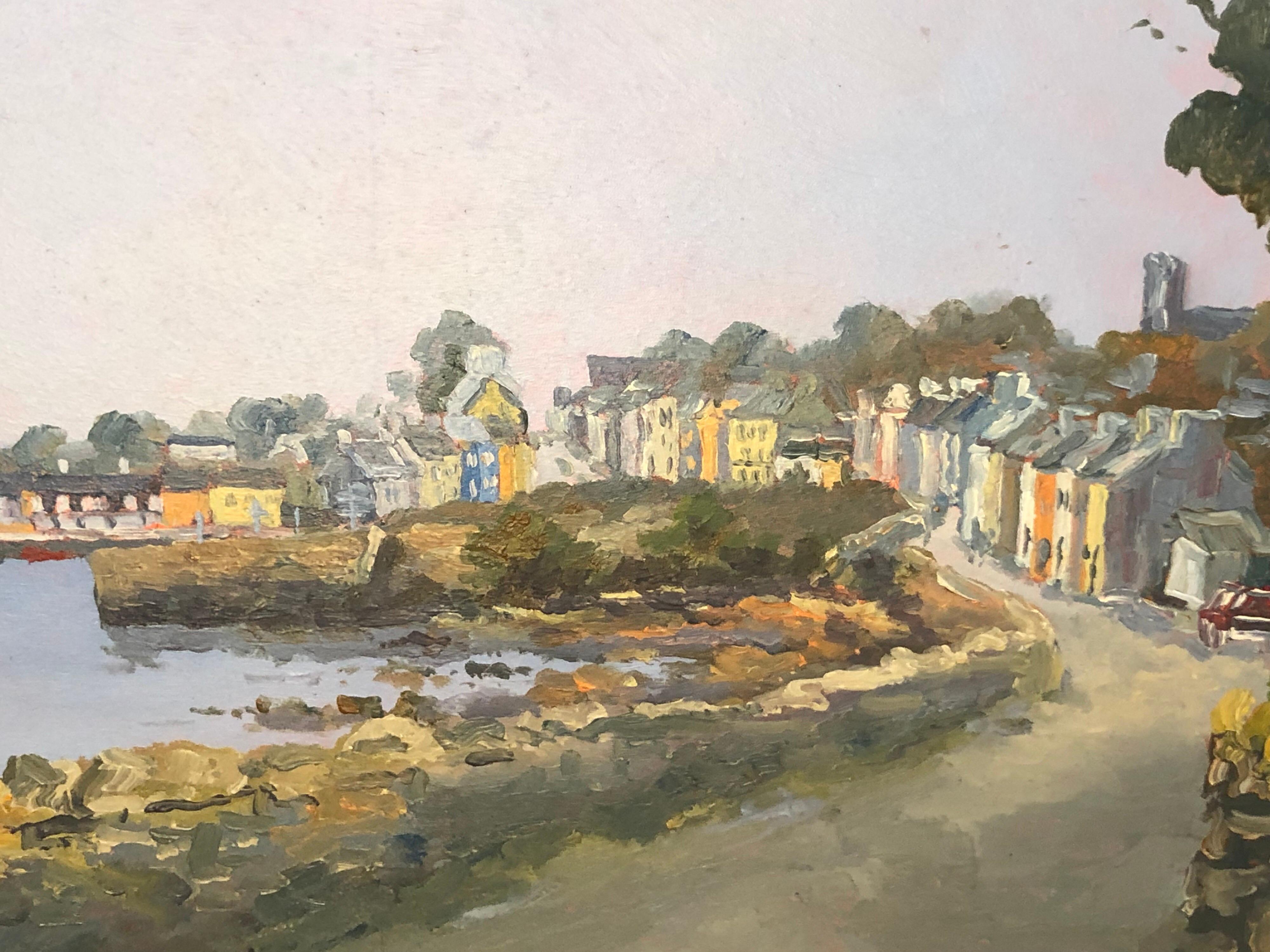 Serene Oil on Board of Irelands Connemara by Irish Artist Dennis Gallery 4