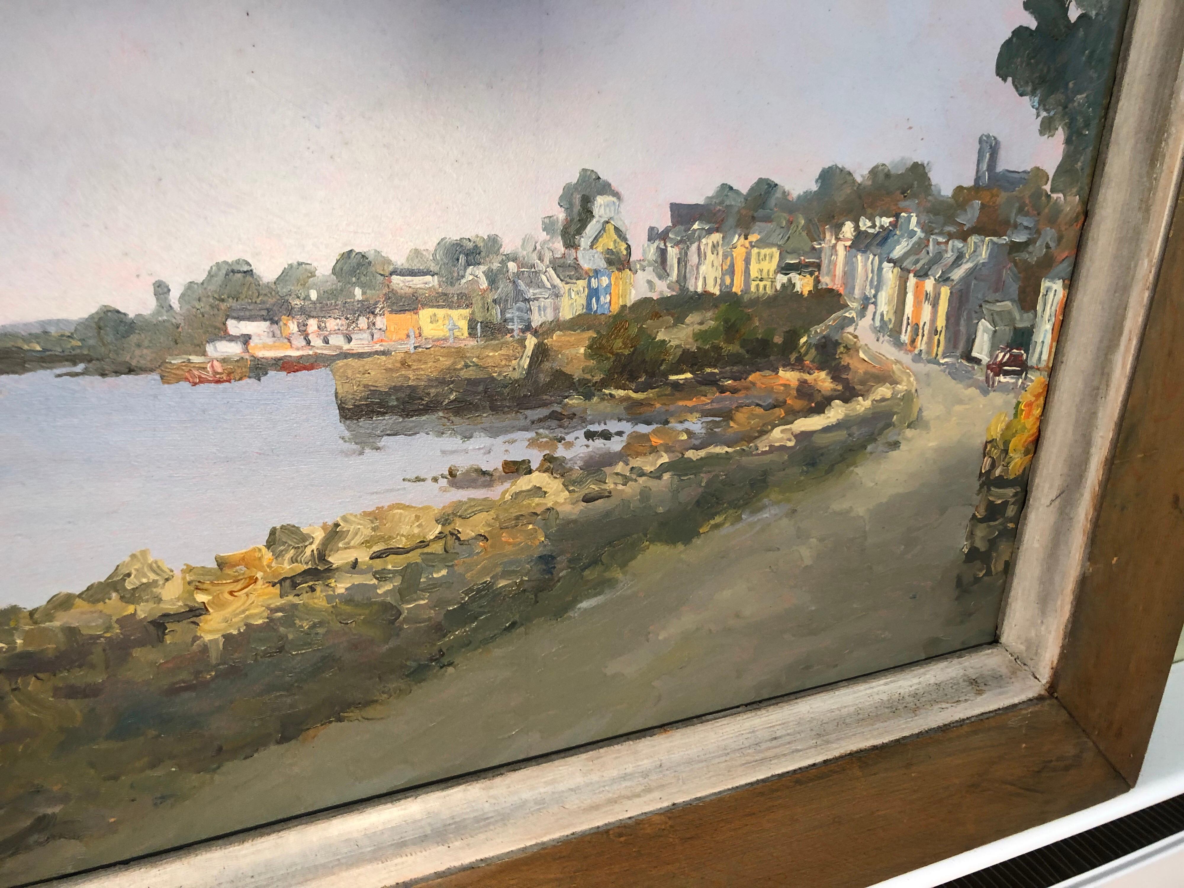 Serene Oil on Board of Irelands Connemara by Irish Artist Dennis Gallery 12